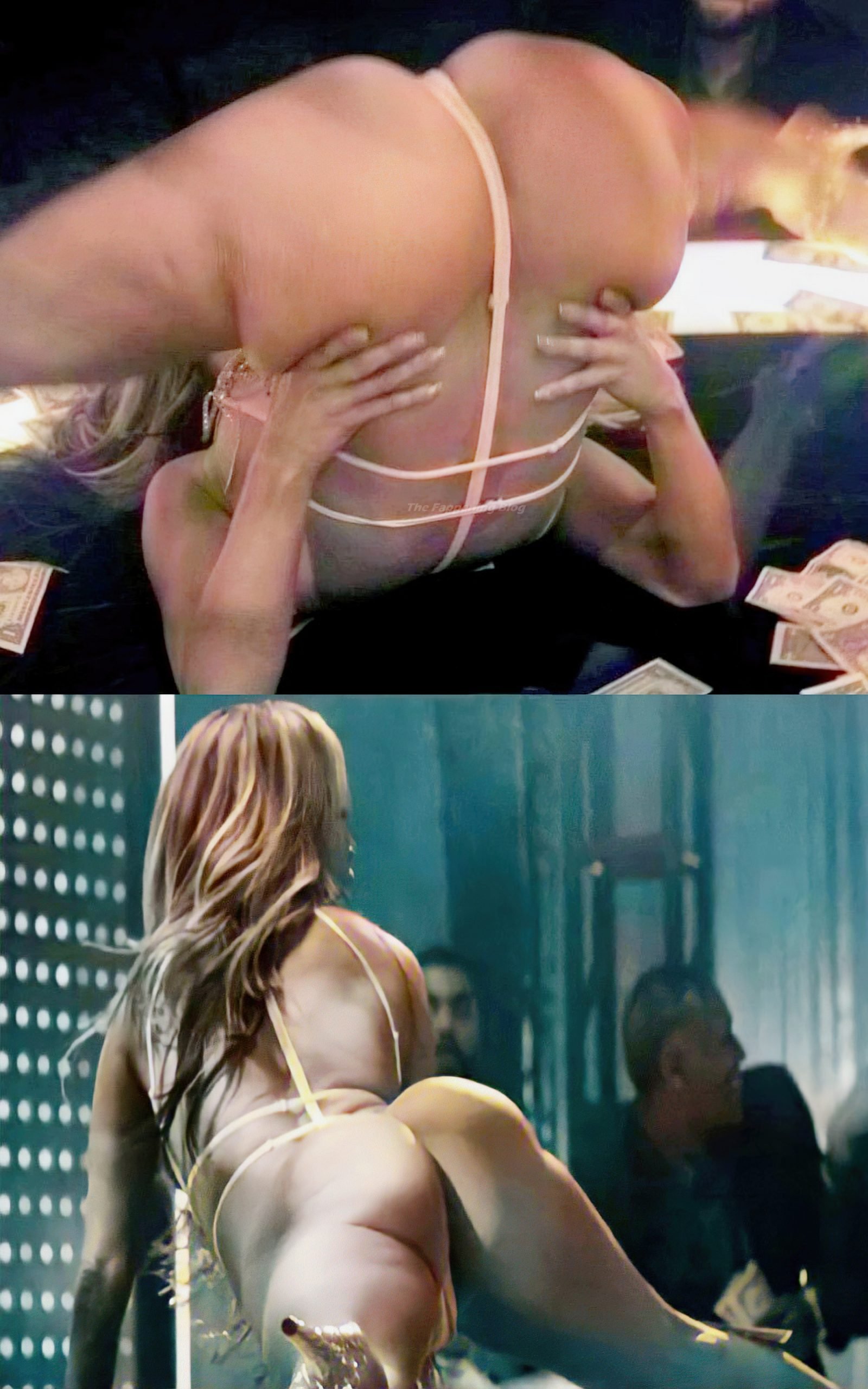 Дженнифер Лопес засветила трусики стринги — Jennifer Lopez in panties